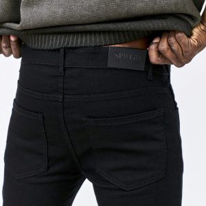 Pantalon Jean Hombre Cadenas A+ Negro - Imagen 2
