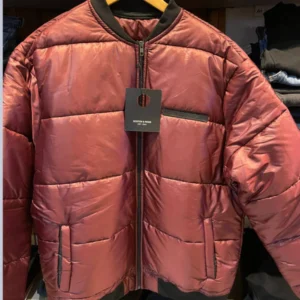Campera Inflable Bordeau Scotch Hombre - Imagen 1