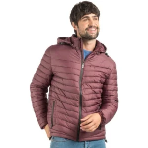 Campera Inflable Jackson Bordo Polo Hombre - Imagen 1