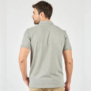 Chomba Hombre Neptune Oxford Polo Club Gris Melange - Imagen 2