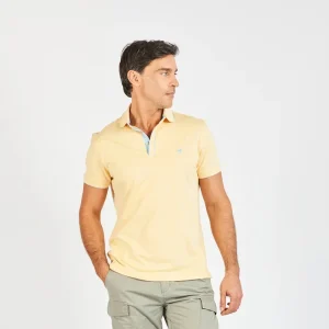 Chomba Hombre Moontrial Oxford Polo Club Amarillo Claro - Imagen 1