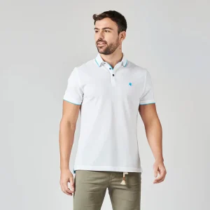Chomba Hombre Pyxis Oxford Polo Club Blanco - Imagen 1