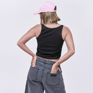 Remera Musculosa Gina A+ Negro - Imagen 3
