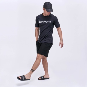 Remera Sicilia Sardegna Hombre A+ Negro - Imagen 2