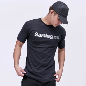 Remera Sicilia Sardegna Hombre A+ Negro - Imagen 1