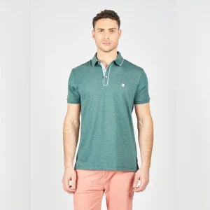 Chomba Hombre Moontrial Oxford Polo Club Verde - Imagen 1
