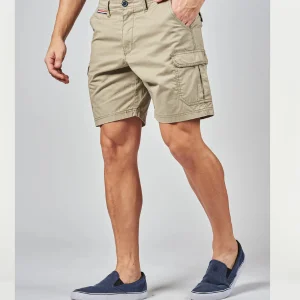 Bermuda Style Forest Oxford Polo Club Hombre Beige - Imagen 1