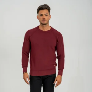 Sweater Cerdeño La Argentina Hombre Bordo - Imagen 1