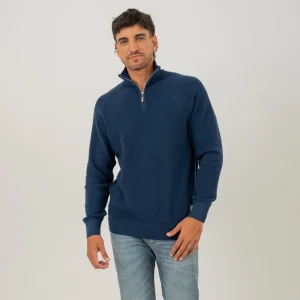 Sweater Dean Funes La Argentina Hombre Azul - Imagen 1