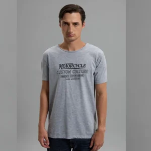 Remera Hot Ride 542 Hombre Herencia Gris - Imagen 1