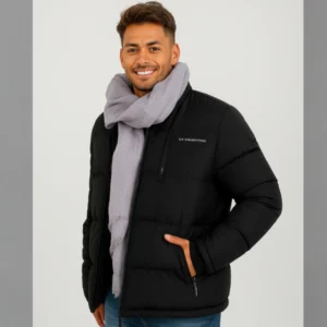 Campera Tafi Del Valle La Argentina Hombre Negro - Imagen 1