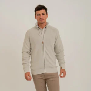 Campera San Telmo La Argentina Hombre Beige - Imagen 1