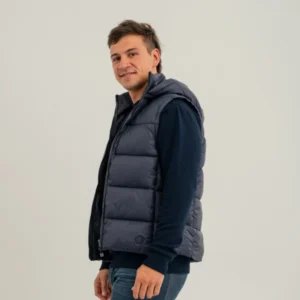 Chaleco El Bolson La Argentina Hombre Azul - Imagen 1