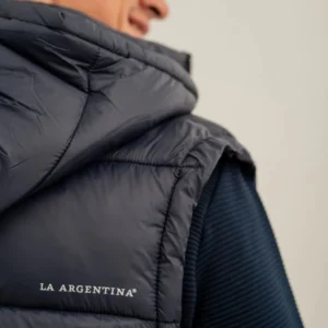 Chaleco El Bolson La Argentina Hombre Azul - Imagen 2