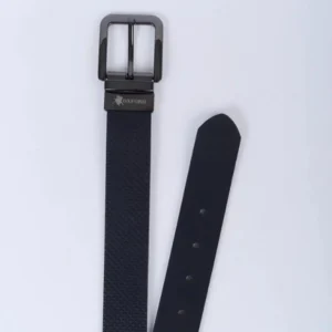 Cinto Hombre Porto Oxford Polo Club Negro - Imagen 1
